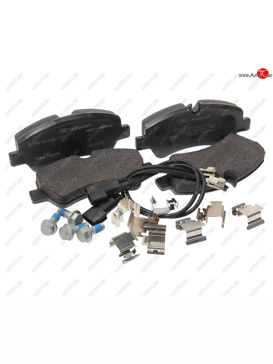 Комплект задних колодок дисковых тормозов (4шт.) FORD Ford Transit цельнометаллический фургон (2014-2022)  в Перми Пермском крае