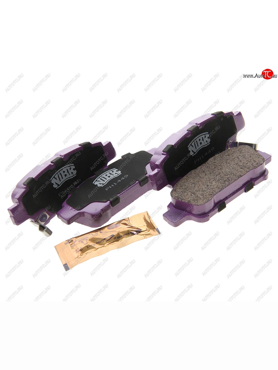 Комплект задних колодок дисковых тормозов (4шт.) NIBK Toyota Previa 2 (2000-2006)  в Керчи Республика Крым