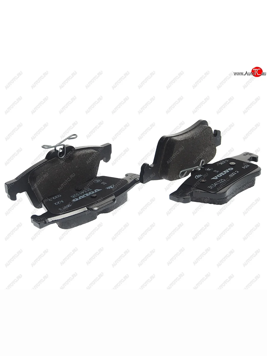 Комплект задних колодок дисковых тормозов (4шт.) VOLVO Volvo S40 MS седан дорестайлинг (2004-2007)  в Керчи Республика Крым