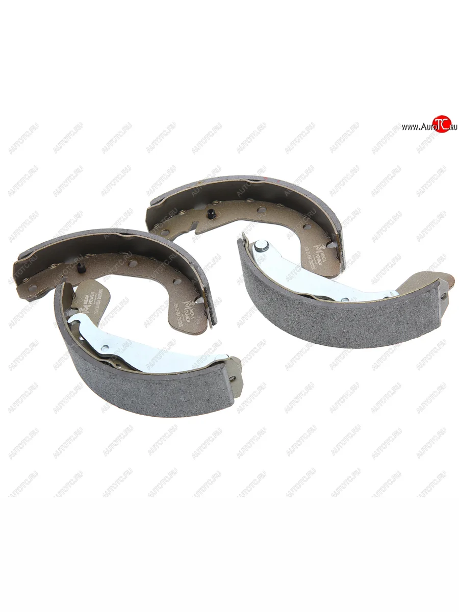 Колодки тормозные барабанные задние (4 шт.) MEGAPOWER Daewoo Nubira J100 (1997-2000)  в Керчи Республика Крым