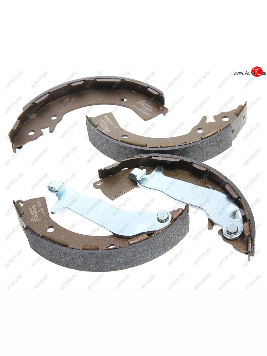 Колодки тормозные барабанные задние (4 шт.) MEGAPOWER Hyundai Solaris RBr седан дорестайлинг (2010-2014)  в Самаре Самарской области