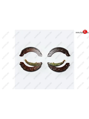 Колодки тормозные барабанные задние (4 шт.) ASAM Renault Logan 1 дорестайлинг (2004-2010)