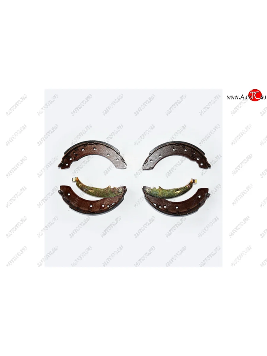 Колодки тормозные барабанные задние (4 шт.) ASAM Renault Logan 1 дорестайлинг (2004-2010)  в Перми Пермском крае