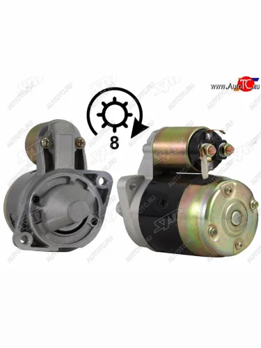 Стартер (0.9 kW Z=8) SAT Mitsubishi Pajero 2 V30/V40 5 дв. дорестайлинг (1991-1997)
