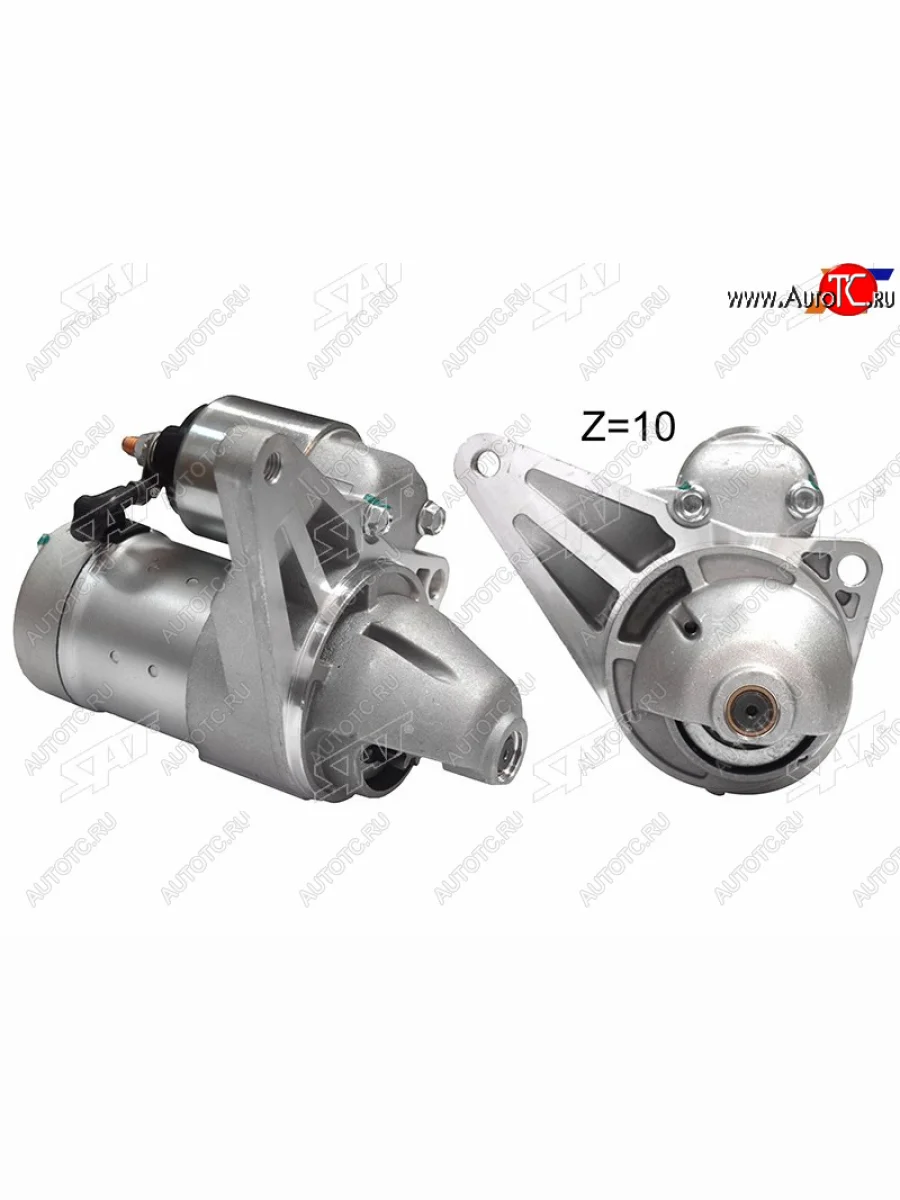 Стартер (1,2 kW Z=10 (длинное ухо) SAT Nissan Primera 3 P12 седан (2001-2008)  в Перми Пермском крае