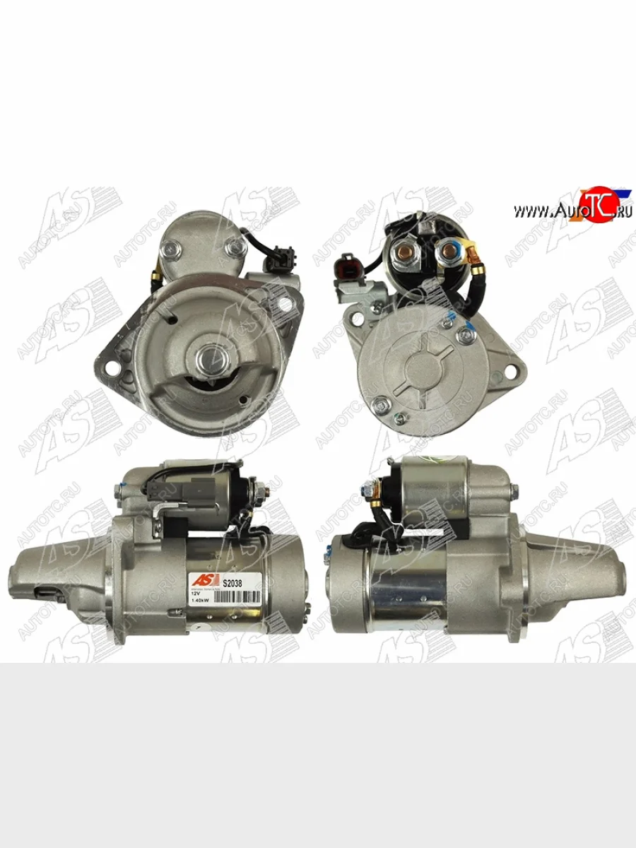 Стартер (1,4 kW Z=8 ) AS-PL Nissan Sunny B15 (1998-2004)  с доставкой в г. Керчь