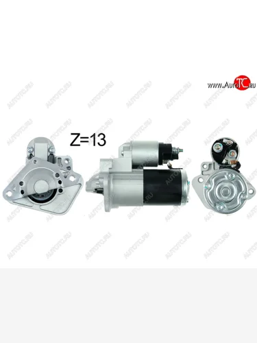 Стартер (1,4 kW Z=13 ) SAT Nissan Note 1 E11 дорестайлинг (2004-2008)