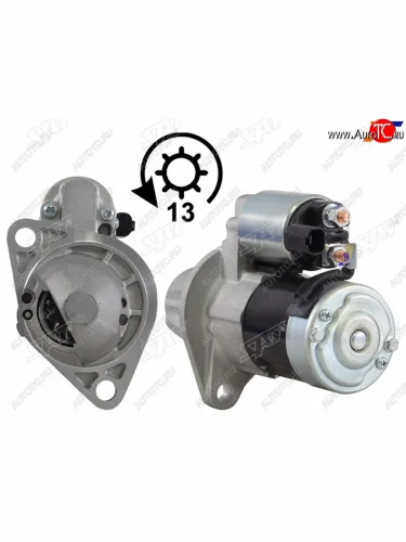Стартер (1,4 kW Z=13 ) SAT Nissan X-terra 2 N50 дорестайлинг (2005-2008)