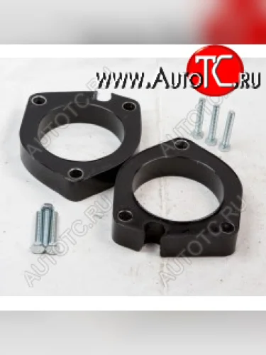 Передние проставки для увеличения клиренса (2 шт., крепеж) KLIRENSPLUS (30 мм) Mercedes-Benz Citan  W415 (2012-2019), Renault Megane ( седан,  универсал,  хэтчбэк 5 дв.) (2002-2009), Renault Scenic  2 (2003-2009), Toyota Prius ( XW10,  NHW11) (1997-2003)