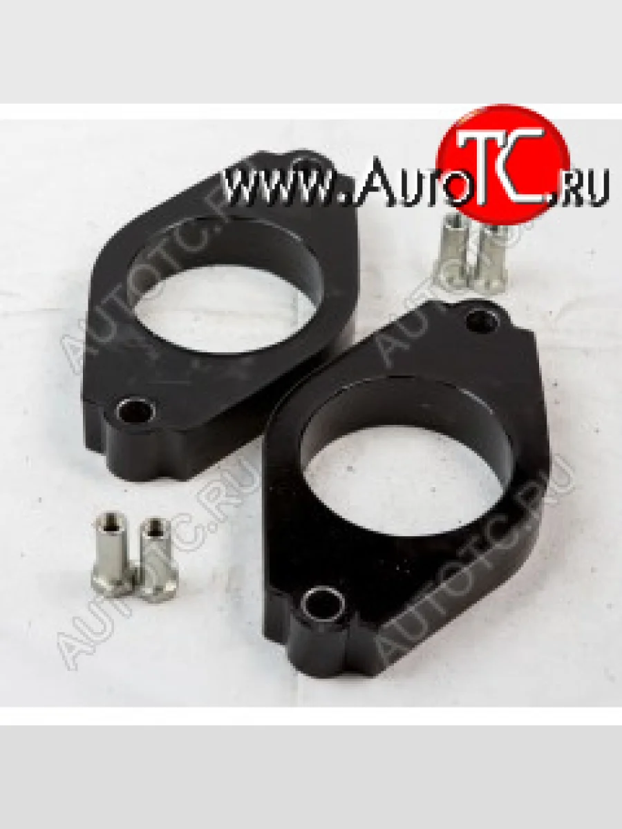 Задние проставки для увеличения клиренса (2 шт., крепеж, Euro) KLIRENSPLUS Nissan Sunny B15 (1998-2004) (20 мм)  в Перми Пермском крае