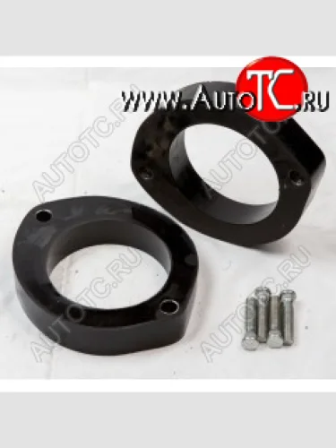 Передние проставки для увеличения клиренса (2 шт., крепеж) KLIRENSPLUS (20 мм) Hyundai Lantra  J1 (1990-1995), Mitsubishi Colt  CA0 хэтчбэк 3 дв. (1991-1996), Mitsubishi Libero (1992-1995), Mitsubishi Mirage  CA,CB,CD,CC (1991-1995), Volvo 740 (1985-1992), Volvo 940 (1989-1998), Volvo S90  седан (1996-1998), Volvo V90 (1996-1998)