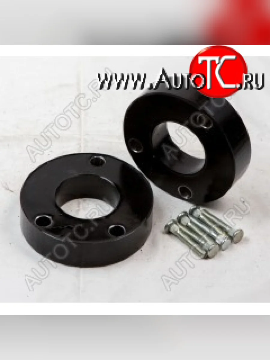 Передние проставки для увеличения клиренса (2 шт., крепёж) KLIRENSPLUS  Chrysler 300C (2011-2022), Dodge Charger (2006-2023), Dodge Durango (2020-2025), Dodge Magnum (2004-2008) (40 мм)  с доставкой в г. Керчь