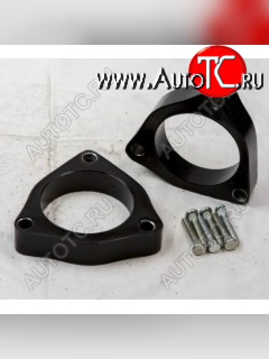 Передние проставки для увеличения клиренса (2 шт., крепеж) KLIRENSPLUS  Ford  Escort  ANL, Mustang  S550 (20 мм)  с доставкой в г. Керчь