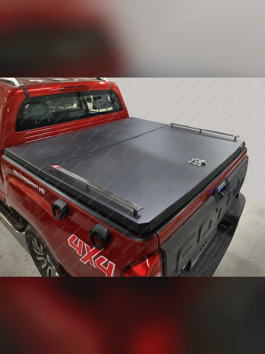 Рейлинг длинный на крышку кузова Premium ТСС Тюнинг  Sollers ST6 (2023-2025) (нержавеющая сталь)  в Самаре Самарской области