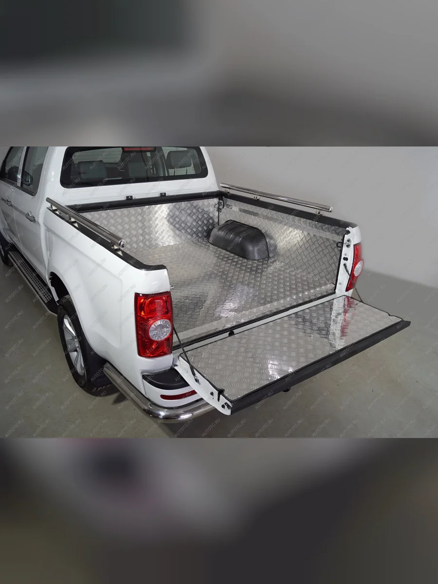 Рейлинг на крышу кунга ТСС Тюнинг  Sollers ST6 (2023-2025) (d 42.4)  в Самаре Самарской области