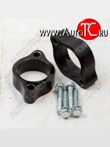 Удлинитель заднего амортизатора для увеличения клиренса (комплект 2 шт и крепёж) KLIRENSPLUS (40 мм) Chevrolet Aveo ( T200,  T250) (2002-2011), Nissan March  K11 (1997-2003), Nissan Micra  K11 (1992-2003), Pontiac Wave ( T200,  T250) (2004-2009), ЗАЗ Vida (2012-2018)