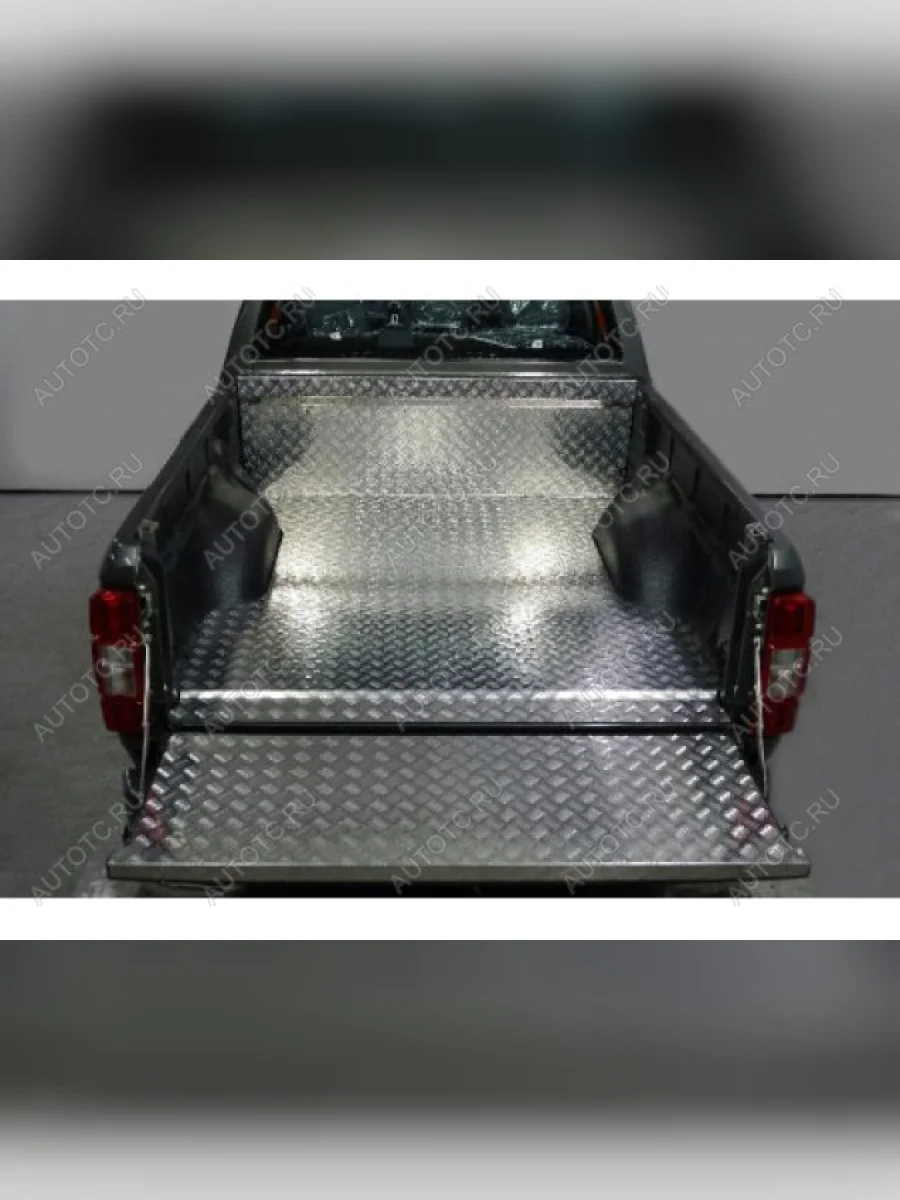 Защитный алюминиевый вкладыш в кузов автомобиля (борта) ТСС Тюнинг Great Wall Wingle 7 пикап (2018-2023) (алюминий)  в Самаре Самарской области