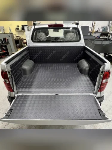 Защитный алюминиевый вкладыш в кузов автомобиля (комплект) ТСС Тюнинг Changan Hunter Plus пикап (2022-2025)