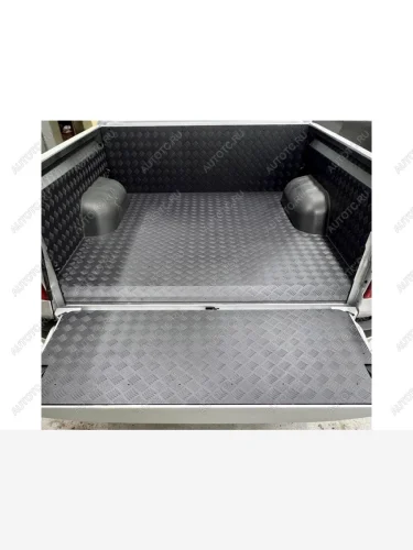 Защитный алюминиевый вкладыш в кузов автомобиля (комплект) ТСС Тюнинг Mitsubishi L200 5 KK,KL рестайлинг (2018-2022)