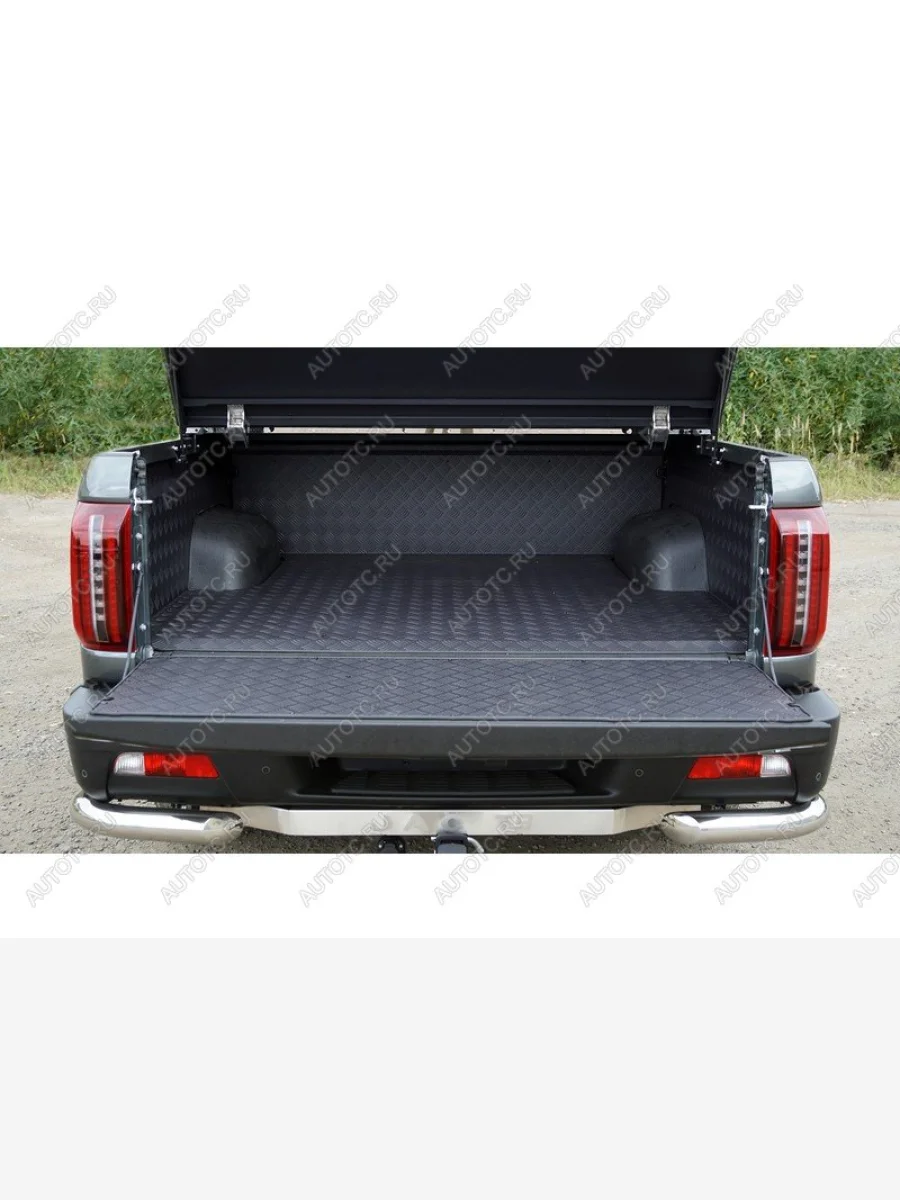 Защитный алюминиевый вкладыш в кузов автомобиля (комплект) ТСС Тюнинг Foton Tunland G7 Double Cab (2022-2025) (алюминий)  в Керчи Республика Крым