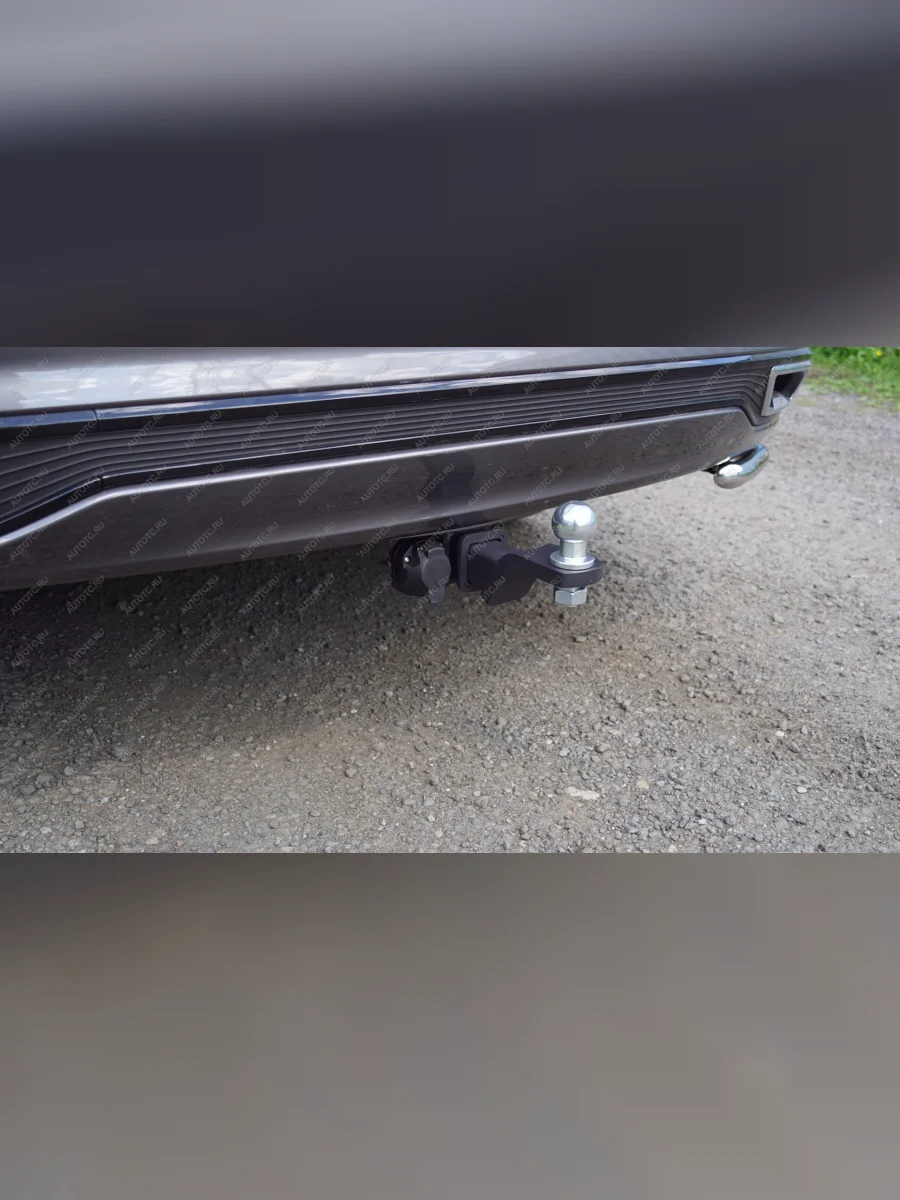 Фаркоп (тягово-сцепное устройство) ТСС Тюнинг JAECOO J8 (2024-2025) (нержавейка, шар Е)  в Самаре Самарской области