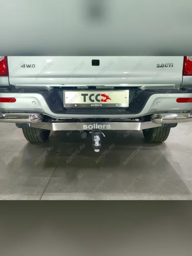 Фаркоп (тягово-сцепное устройство) ТСС Тюнинг Sollers ST6 пикап (2023-2025)