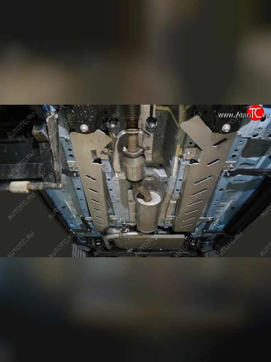 Защита топливной магистрали ТСС Тюнинг Kaiyi X3 Pro (2023-2025) (алюминий 4 мм)  в Керчи Республика Крым