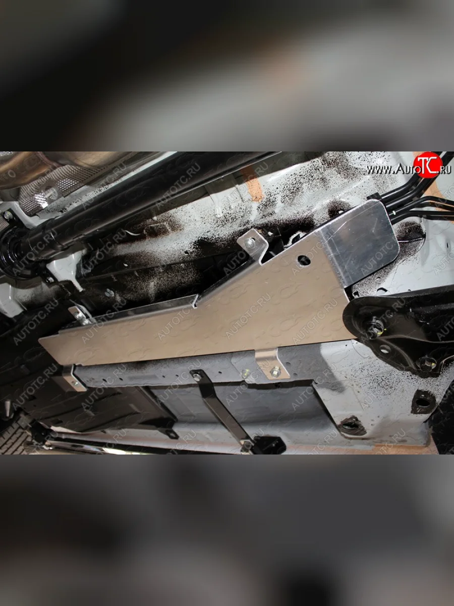 Защита топливной магистрали (4WD) ТСС Тюнинг Haval F7 рестайлинг (2022-2024) (алюминий 4 мм)  в Керчи Республика Крым