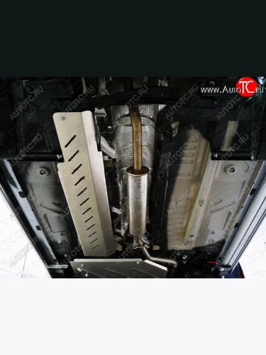 Защита топливной магистрали ТСС Тюнинг (алюминий 4 мм) Renault Arkana (2019-2025)