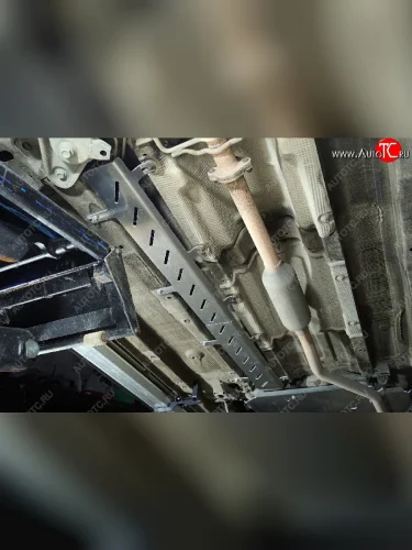 Защита топливной магистрали (1.5T 2WD) ТСС Тюнинг (алюминий 4 мм) GAC GS5 (2018-2025)