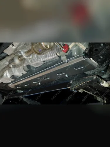 Защита топливной магистрали ТСС Тюнинг (алюминий 4 мм) Geely Emgrand SS11 (2021-2025)