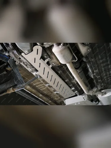 Защита топливной магистрали (2.0L 4WD) ТСС Тюнинг (алюминий 4 мм) JAECOO J8 (2024-2025)