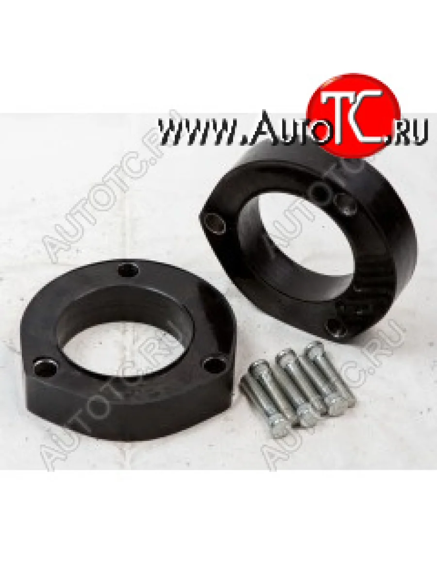 Передние проставки для увеличения клиренса (2 шт., крепеж) KLIRENSPLUS  Lexus RX300 (1995-2001), Toyota Avalon (1995-2005), Toyota Camry (1986-2001), Toyota Harrier (1997-2003), Toyota Pronard (1999-2004), Toyota Scepter (1992-1996), Toyota Sienna (1997-2003) (30 мм)  с доставкой в г. Керчь