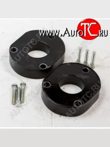 Передние проставки для увеличения клиренса (2 шт., крепеж) KLIRENSPLUS (40 мм) Jeep Grand Cherokee  WK2 (2010-2018), Mercedes-Benz GL class ( X164,  X166) (2006-2016), Mercedes-Benz GLE class  C292 (2015-2025), Mercedes-Benz GLS-Class  X166 (2015-2019), Mercedes-Benz R-Class  W251/V251 (2006-2011)