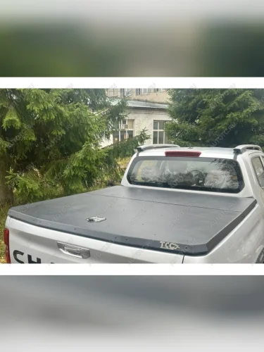 Крышка кузова Premium ТСС Тюнинг (алюминий Black) Mitsubishi L200 5 KK,KL дорестайлинг (2015-2019)