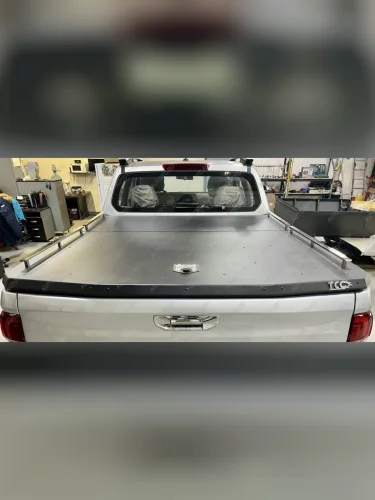 Крышка кузова Premium ТСС Тюнинг (алюминий Black) Sollers ST6 пикап (2023-2025)