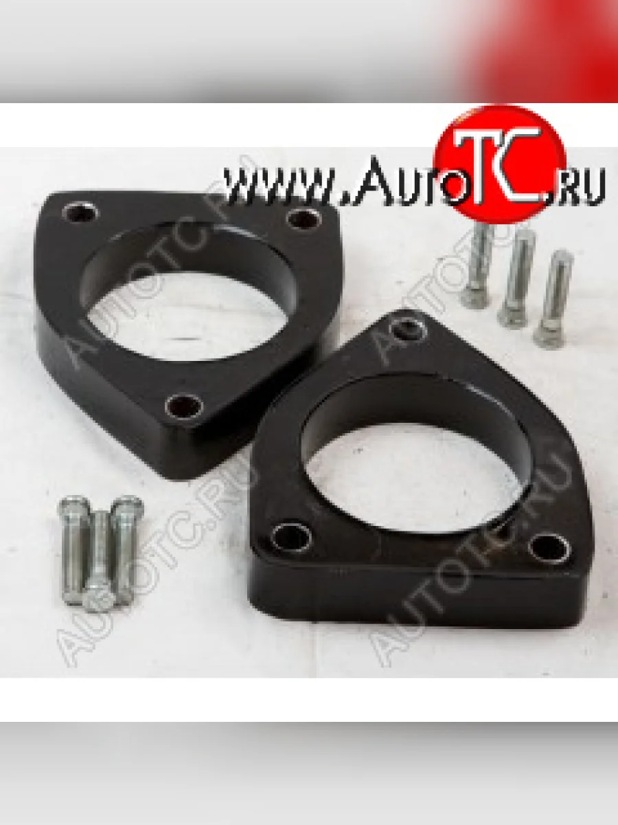Передние проставки для увеличения клиренса (2 шт., крепеж) KLIRENSPLUS Renault Laguna X91 лифтбэк рестайлинг (2011-2016) (20 мм)  в Керчи Республика Крым