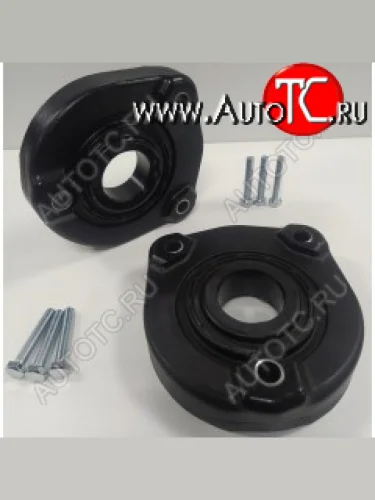 Передние проставки для увеличения клиренса (2 шт., крепеж) KLIRENSPLUS (30 мм) Mercedes-Benz GLK class  X204 (2008-2015) дорестайлинг, рестайлинг