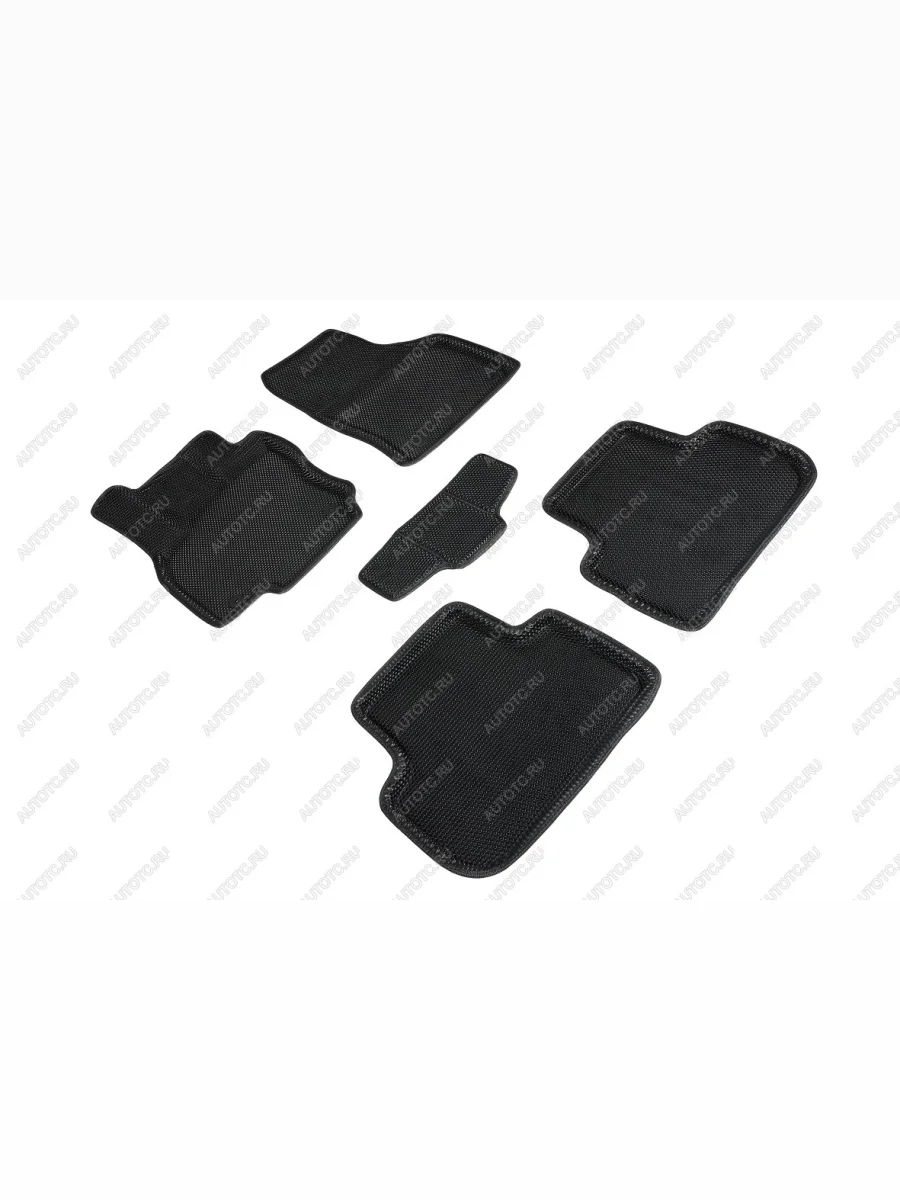 Износостойкие коврики в салон (3D EVA СОТЫ полимер) Seintex Volkswagen Tiguan Mk2 дорестайлинг (2016-2020)  в Керчи Республика Крым