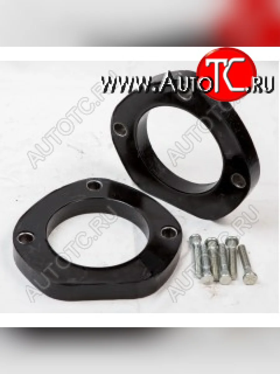 Передние проставки для увеличения клиренса (2 шт., крепеж) KLIRENSPLUS  Mitsubishi Galant (1987-1992) 6 (40 мм)  в Самаре Самарской области