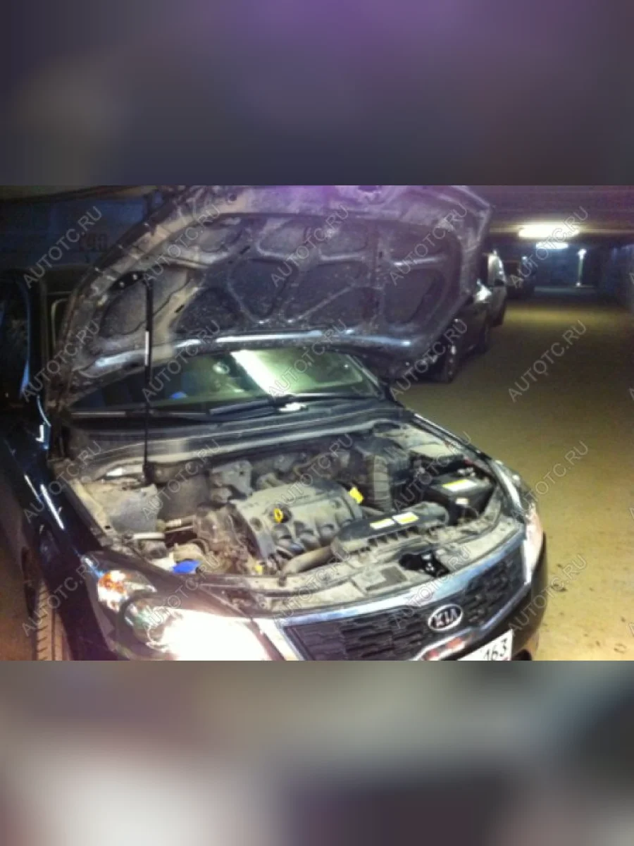 Упор капота ТехноМастер KIA Ceed 1 ED рестайлинг, хэтчбэк 5 дв. (2010-2012)  в Керчи Республика Крым