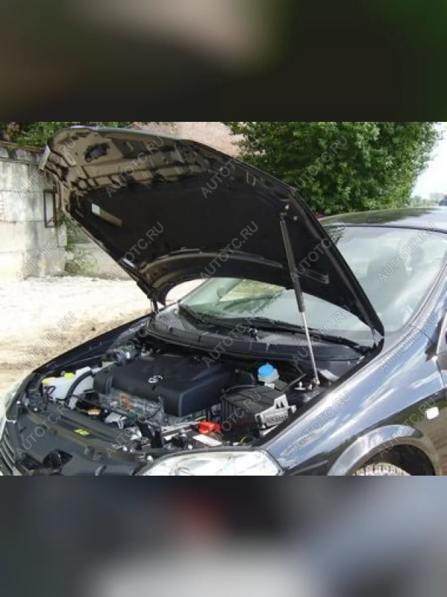 Упор капота ТехноМастер Nissan Primera 3 P12 седан (2001-2008)  в Керчи Республика Крым