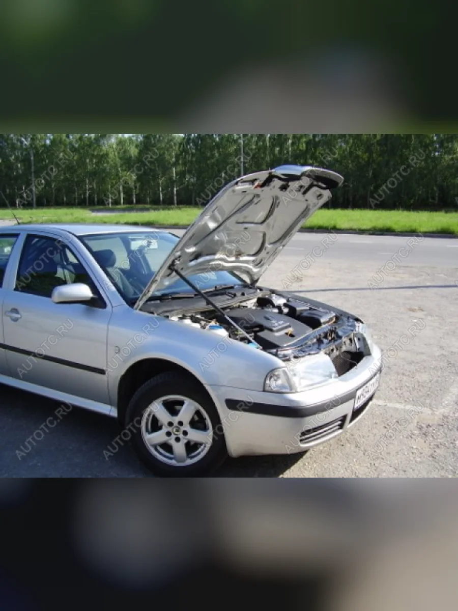 Упор капота ТехноМастер Skoda Octavia Tour A4 1U2 лифтбэк дорестайлинг (1997-2000)  в Воронеже Воронежской области
