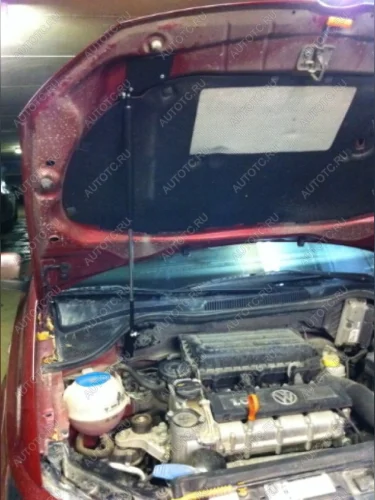 Упор капота ТехноМастер Volkswagen Polo  Mk5 6R,6C,61 (2009-2015) седан дорестайлинг