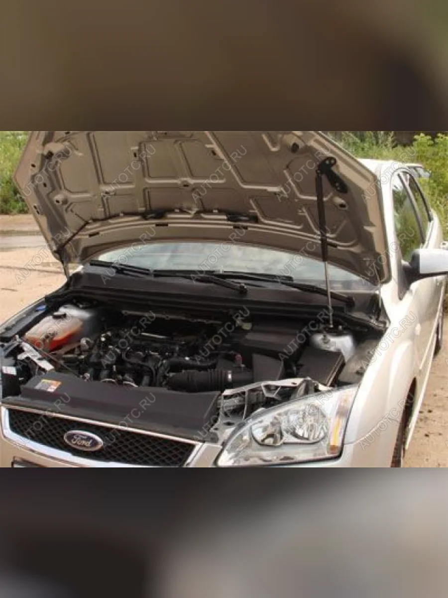 Упор капота ТехноМастер Ford Focus 2 хэтчбэк 3 дв. дорестайлинг (2004-2007)  в Керчи Республика Крым
