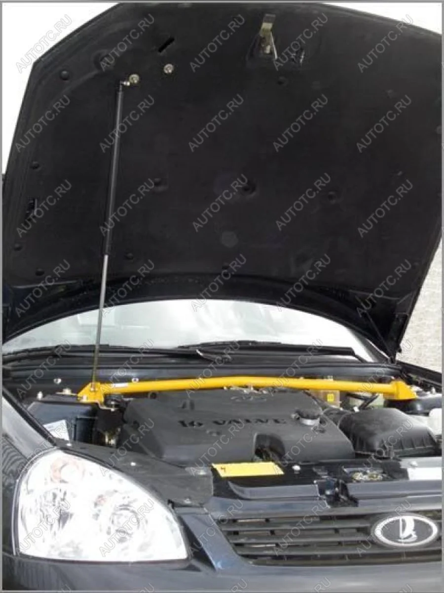 Упор капота (без кронштейна) ТехноМастер Лада ВАЗ Приора 2170 седан дорестайлинг (2007-2014)  в Керчи Республика Крым