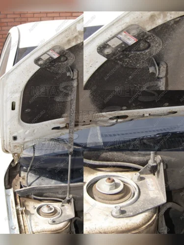 Упор капота (без кронштейном) ТехноМастер Лада ВАЗ Калина ( 2192,  2194) (2013-2018) хэтчбек, универсал