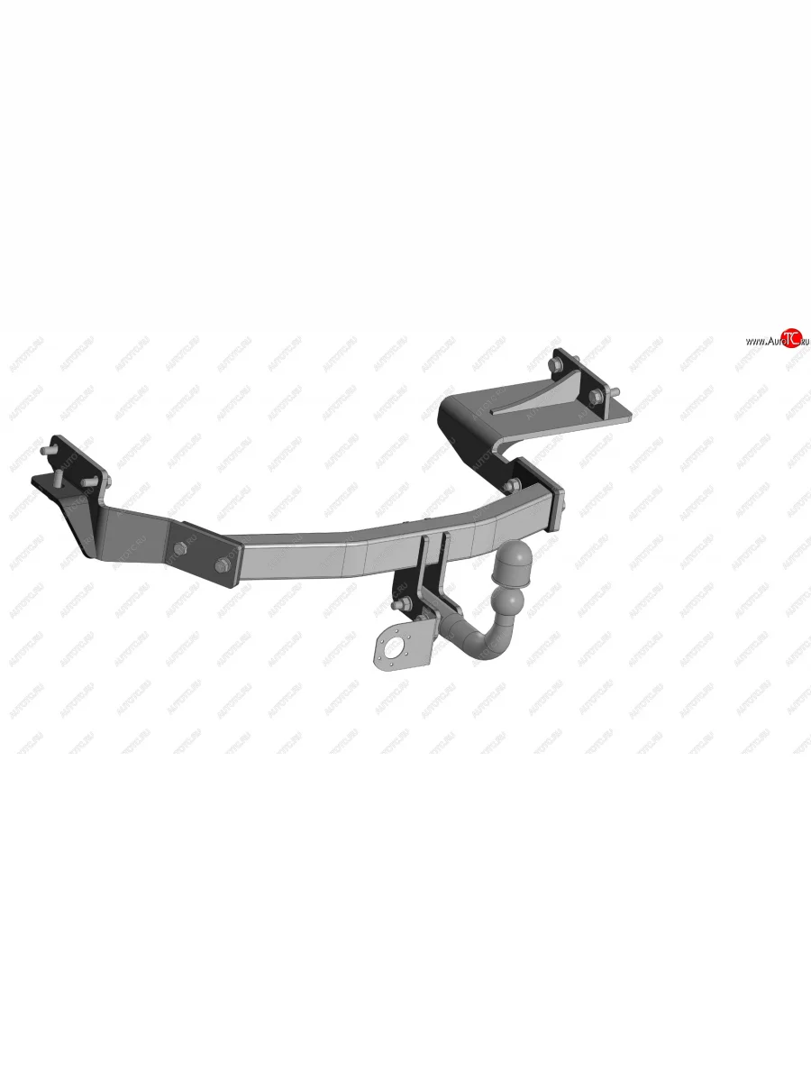 Фаркоп Oris Hyundai Santa Fe TM рестайлинг (2020-2022) (стальной, шар A (F20))  в Керчи Республика Крым