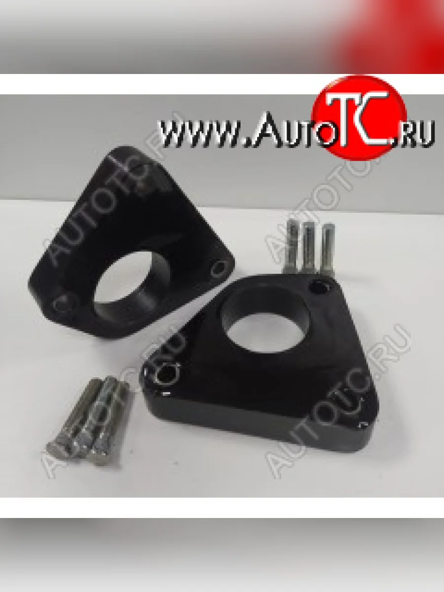 Передние проставки для увеличения клиренса (2 шт., крепёж) KLIRENSPLUS Toyota Sparky S200 (2000-2003) (30 мм)  в Керчи Республика Крым