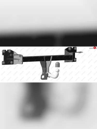 Фаркоп Bosal-Oris (стальной, шар A (F20)) Audi Q8  4MN (2018-2022), Porsche Cayenne  PO536 (2018-2025), Volkswagen Touareg  3 CR (2018-2022)